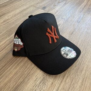 Black Cap with Yankees logo